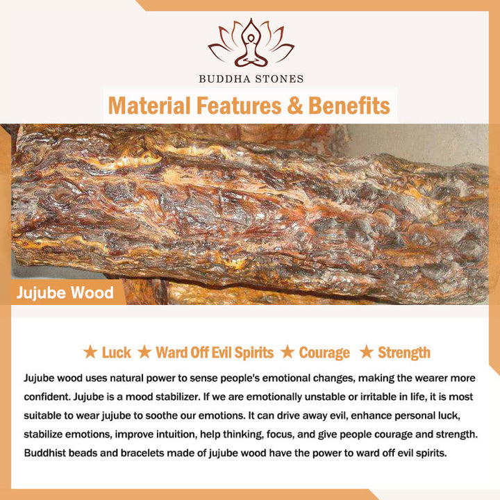 Buddha Stones午年福文字黒檀木製 天秤 ネックレス ペンダント - image 14