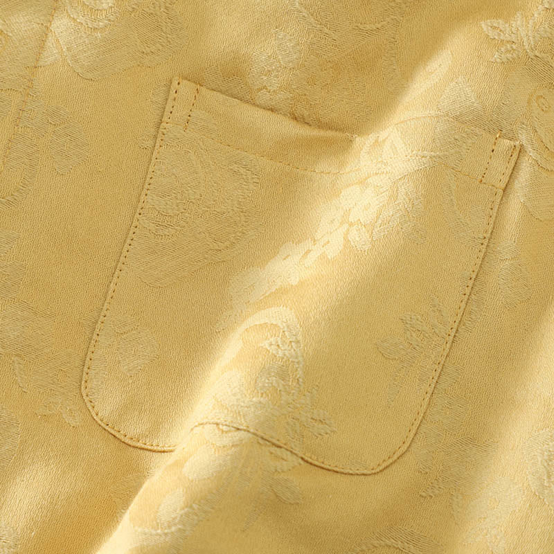 Buddha Stonesの花柄カエルボタンレディースコットンノースリーブベストウエストコート - image 14