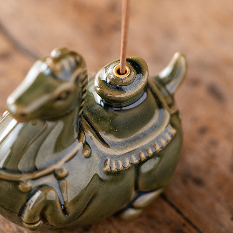 Buddha Stones午年 2026 新年 幸運のインゴット 香炉 - image 8