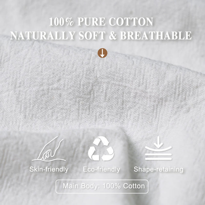 Buddha Stonesピュアコットン ホワイトフラワー グラス レディース 伸縮性ウエスト ハーレムパンツ - image 3