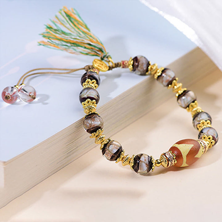 Buddha Stones琉璃ガラス 珠 祝福ブレスレット - image 10