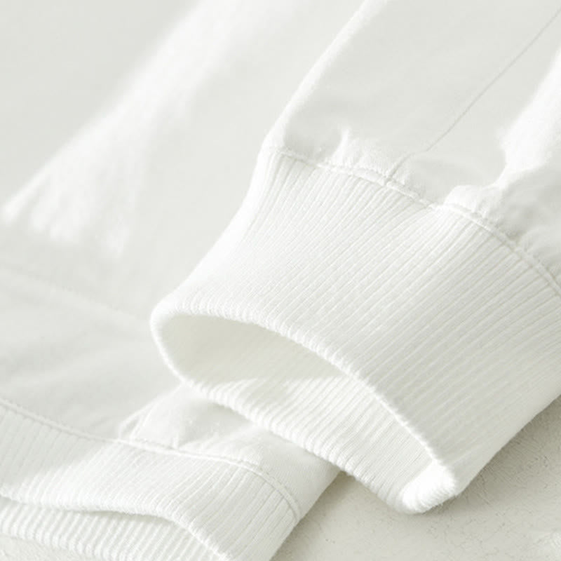 Buddha Stonesシンプル無地ボタンダウン メンズ スタンドカラー 長袖 コットンシャツ - image 17