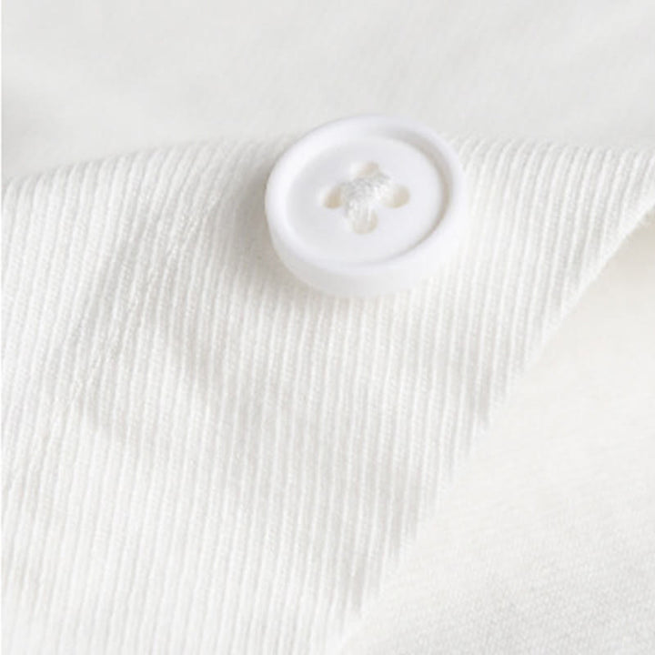 Buddha Stones春 無地 ボタンダウン 装飾ポケット メンズ スタンドカラー 長袖 コットンシャツ - image 23