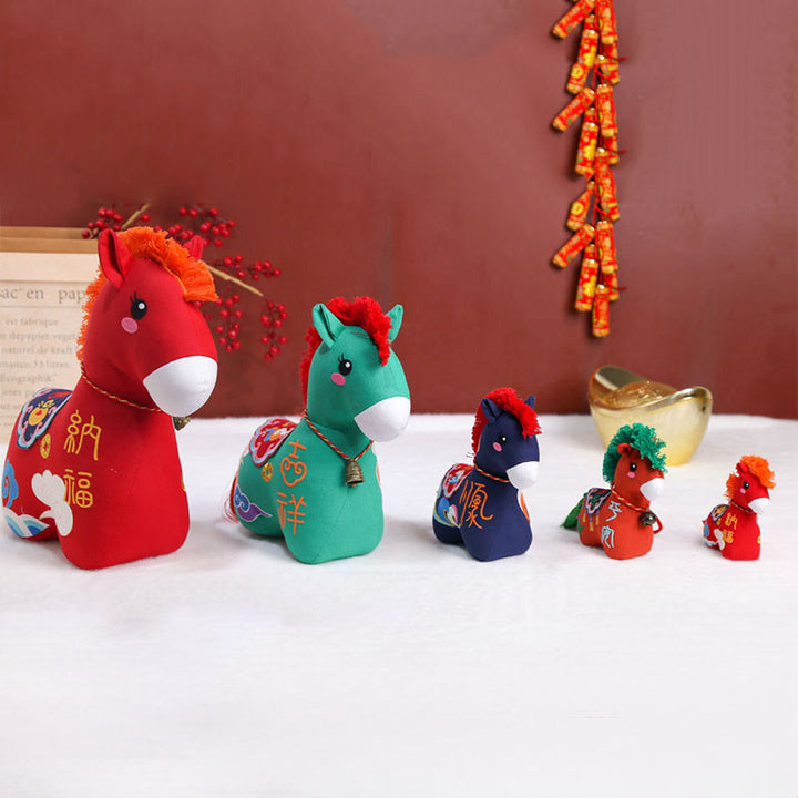 Buddha Stones年銅製赤紐の仏像キャラクターホームデコレーション - image 24