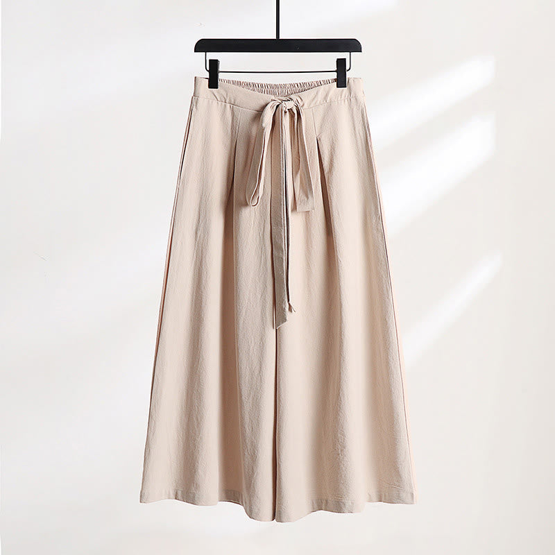 Buddha Stones 2点セット 秋 レースアップ コットン 着物 アンクル丈 ワイドレッグパンツ ポケット付き メンズ 瞑想用ウェア セット - image 15