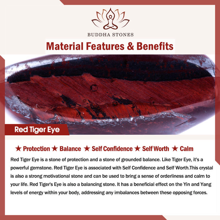 Buddha Stonesマルチカラー イエロータイガーアイ グリーンタイガーアイ ブルータイガーアイ レッドタイガーアイ ビーズタッセル 強さマーラー数珠 - image 8