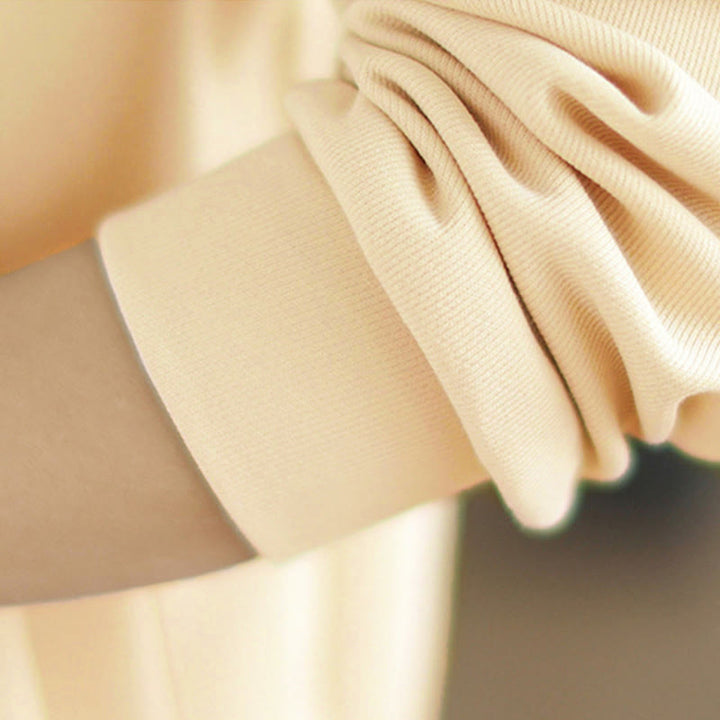 Buddha Stones秋冬 無地 スタンドカラー ボタンデザイン 長袖 レディース コットン スウェットシャツ - image 18