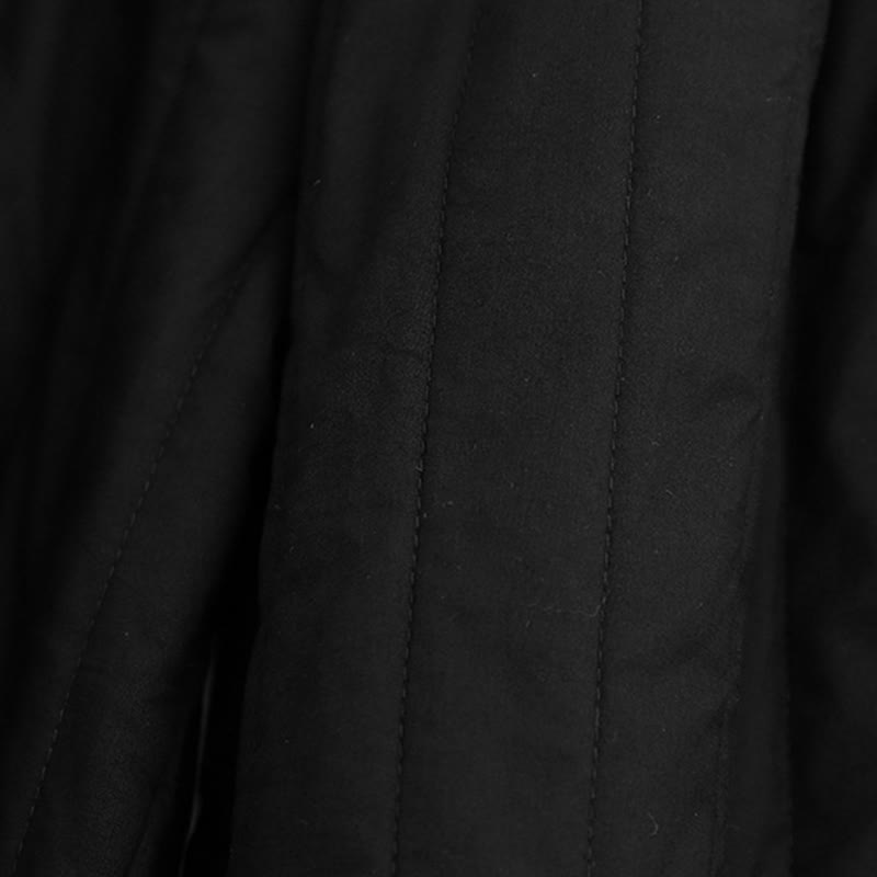 Buddha Stones冬 無地 カラーブロッキングデザイン コットン レディース ハーレムパンツ ポケット付き - image 9