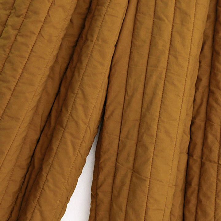 Buddha Stones冬 無地 カラーブロッキングデザイン コットン レディース ハーレムパンツ ポケット付き - image 33