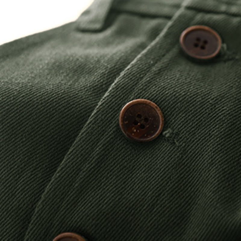 Buddha Stonesレディース ポケット付き無地コットンスカート - image 3