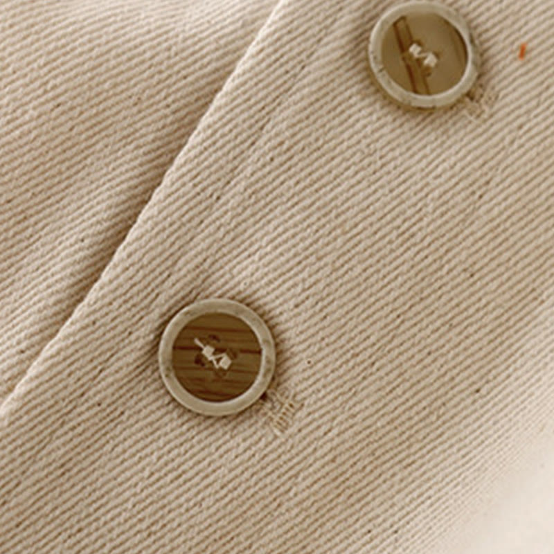 Buddha Stonesレディース ポケット付き無地コットンスカート - image 12