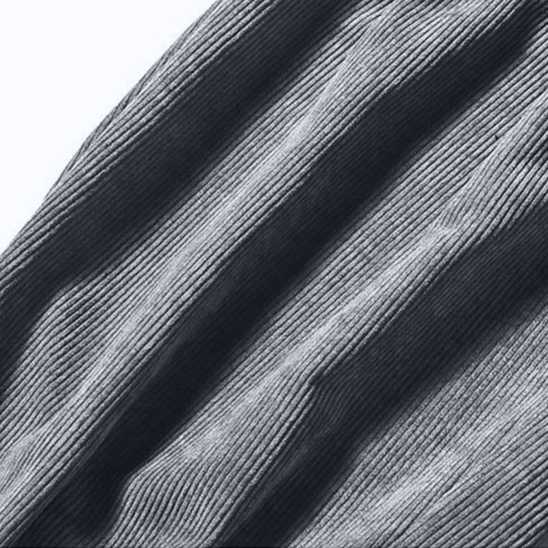 Buddha Stonesレトロ メンズ 無地 フリース裏地 コーデュロイ シンプルデザイン ハーレムパンツ ポケット付き - image 28