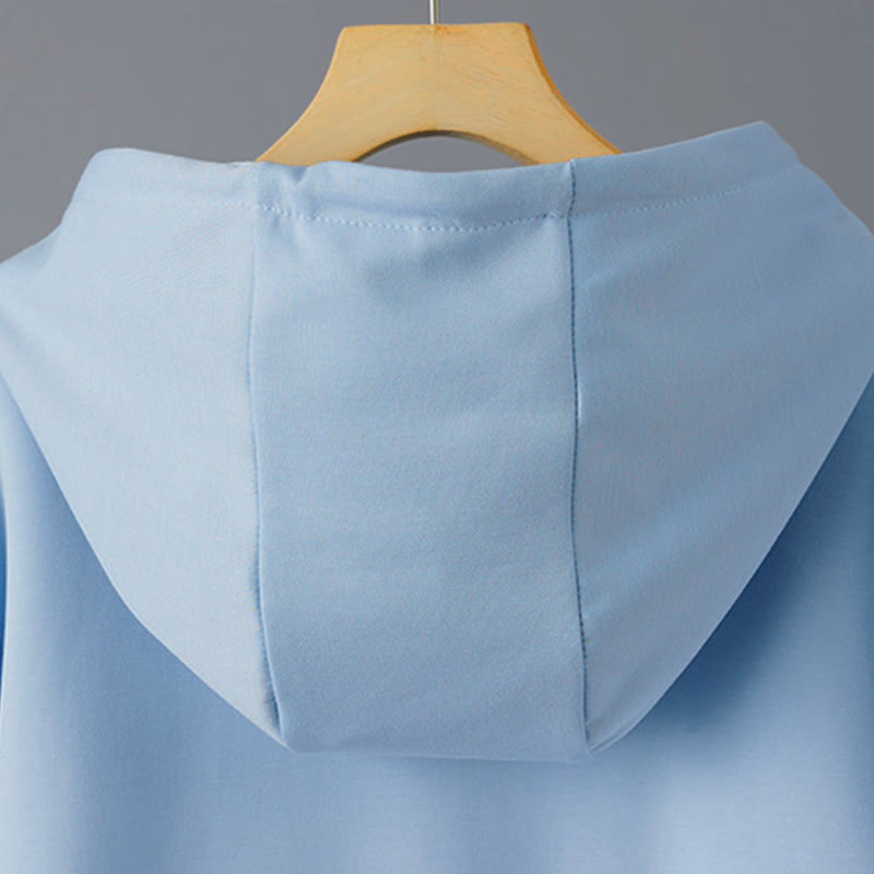 Buddha Stones秋 刺繍 ベア 長袖 レディース パーカー - image 10