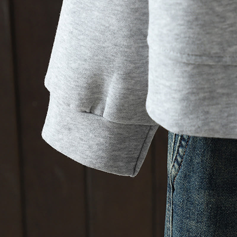 Buddha Stonesシンプル無地 Vネック ボタンダウンデザイン レディース コットン 長袖ジャケット - image 13