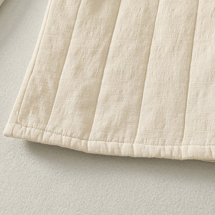 Buddha Stones無地 コットン ポリエステル 厚手 レディース パンツ ポケット付き - image 7