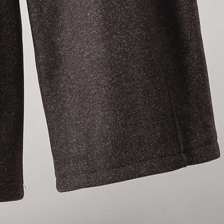 Buddha Stones無地コットン レースアップデザイン 厚手レディースパンツ ポケット付き - image 22