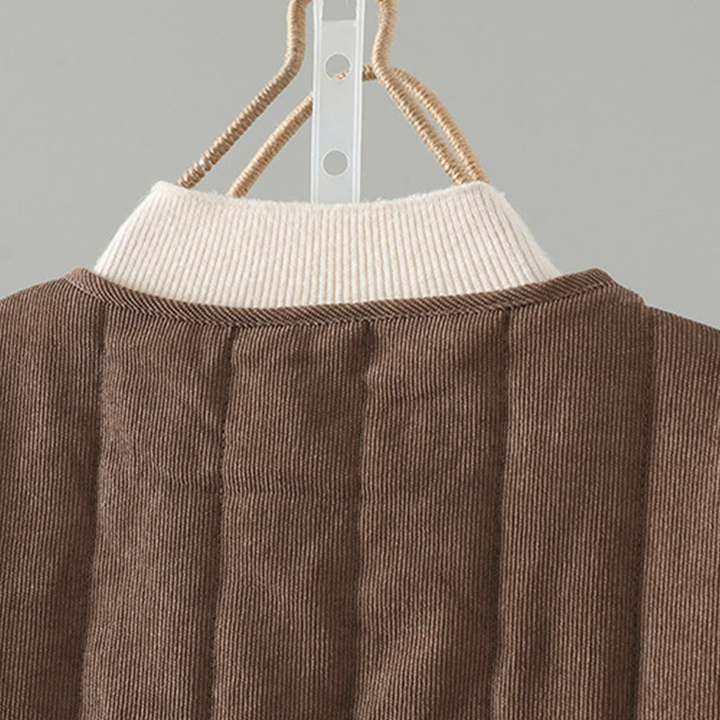 Buddha Stonesシンプルプレーンフロッグボタンレディースコットンロングスリーブジャケット - image 8