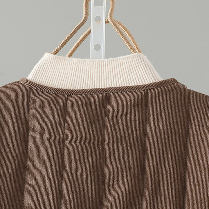 Buddha Stonesシンプルプレーンフロッグボタンレディースコットンロングスリーブジャケット - image 8