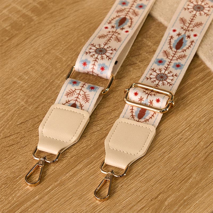 Buddha Stonesボヘミアンフラワー 調節可能ハンドバッグ クロスボディ ショルダーバッグ ストラップ 交換用 - image 3