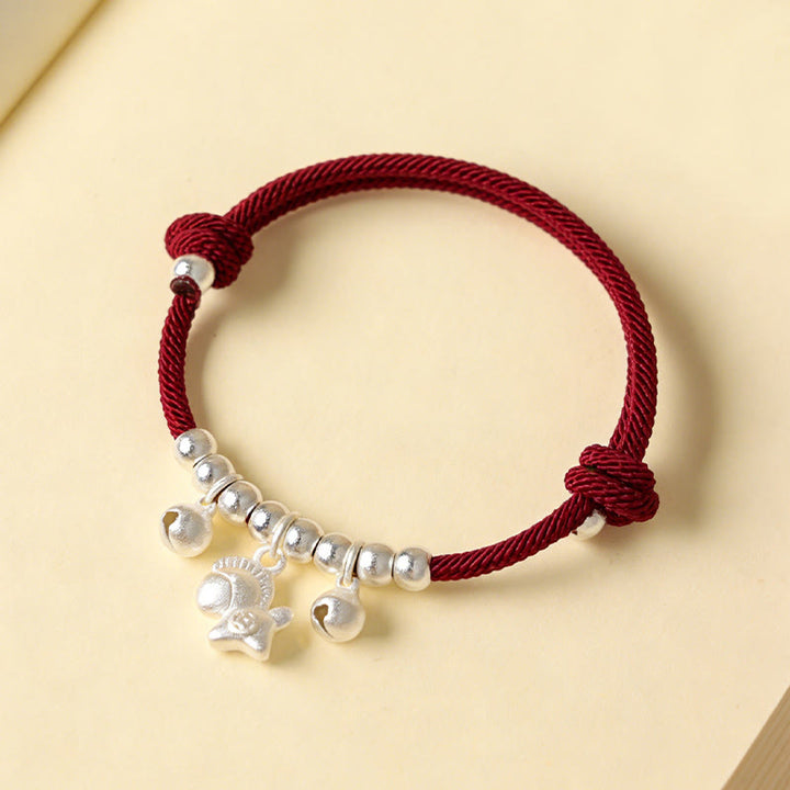 Buddha Stones午年 複数の馬のスタイル ロープ 幸運 強さ 調節可能 ブレスレット - image 9