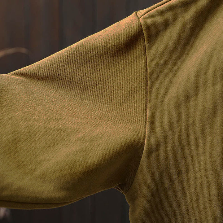 Buddha Stones秋冬 無地 ボタンダウン クルーネック 長袖 レディース コットンシャツ - image 15