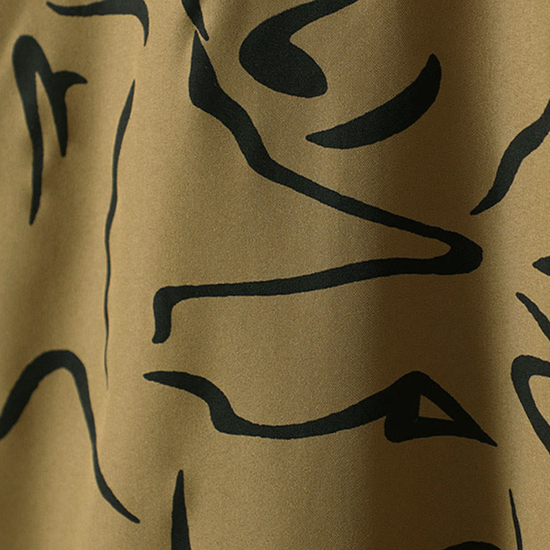 Buddha Stones春秋 スタンドカラー ライン柄 長袖 レディース コットン ポリエステル シャツ  - image 15