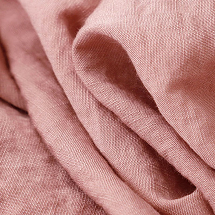 Buddha Stones春秋 スタンドカラー 無地 長袖 レディース コットン ポリエステル シャツ  - image 23