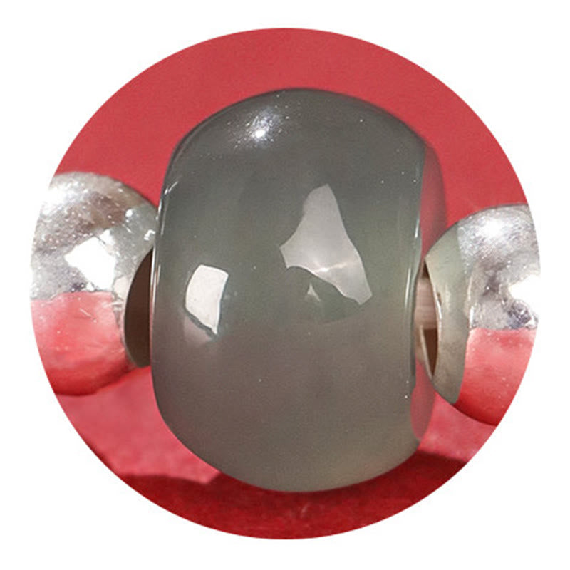 Buddha Stones午年 辰砂 翡翠赤紐良縁祈願ブレスレット - image 14