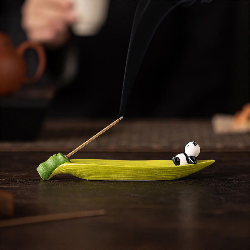 Buddha Stonesパンダホームデコレーション香炉 - image 8