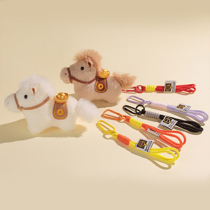 Buddha Stones午年 金塊 単色 ぬいぐるみ ポニー 吊り下げ装飾 - image 28