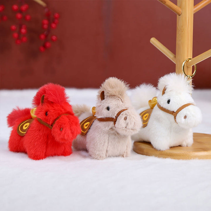 Buddha Stones午年 金塊 単色 ぬいぐるみ ポニー 吊り下げ装飾 - image 22