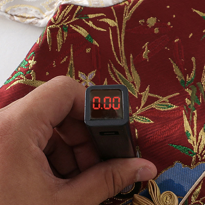 Buddha Stones 2点セット 冬 かわいいパンダ 竹デザイン 男の子 長袖 唐装 伸縮性ウエストパンツ 衣装セット - image 10