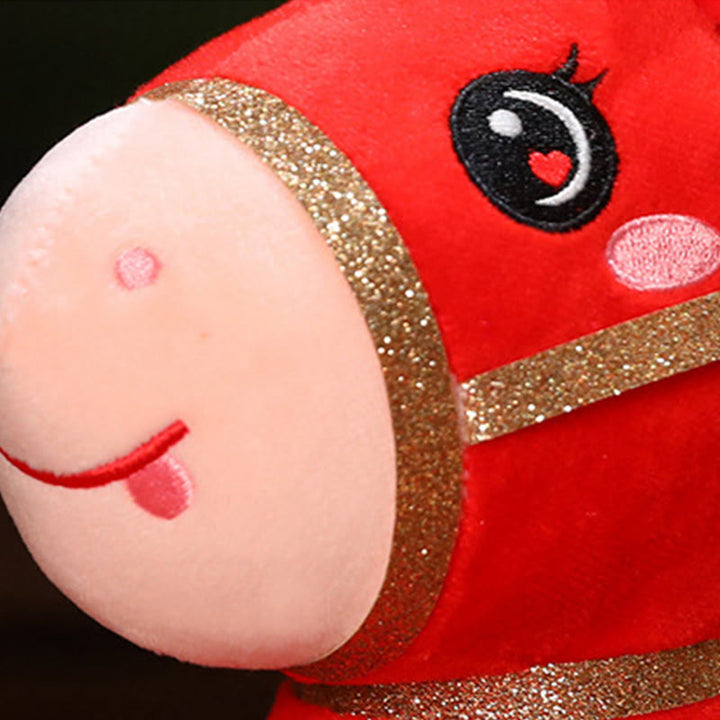 Buddha Stones 馬年 かわいいポニーぬいぐるみ エネルギー ホームデコレーション - image 2