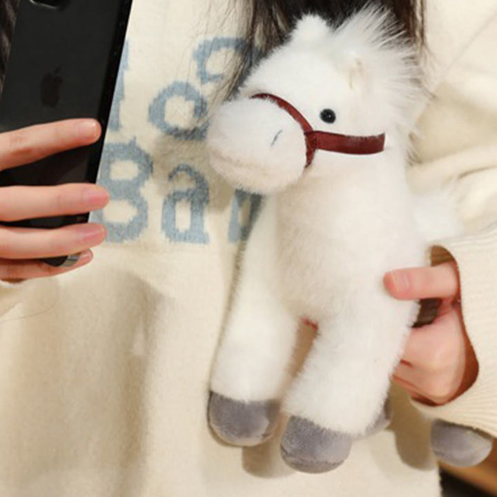 Buddha Stones 馬年 かわいい 無地 ポニー ぬいぐるみ豊かさ家の装飾 - image 7