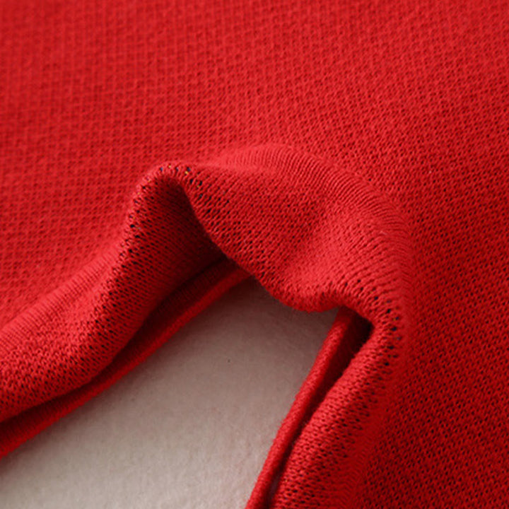 Buddha Stones秋冬 赤龍柄 男の子 女の子 コットン 長袖 ニット ワンピース ロンパース - image 10