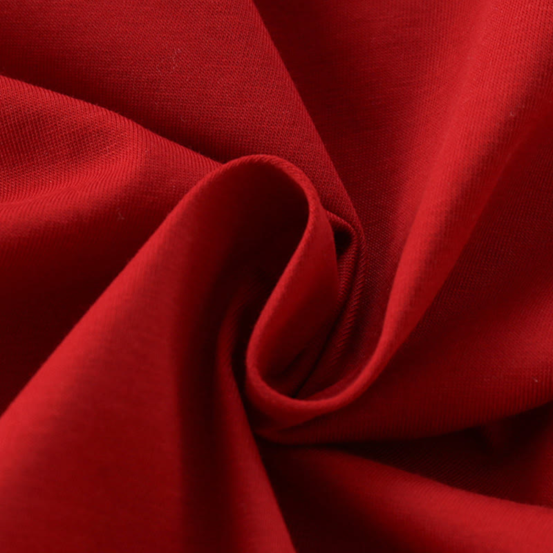 Buddha Stones春 秋 赤 かわいい 午年 ポニーデザイン ベビー 女の子 コットン 長袖 ワンピース ロンパース - image 8