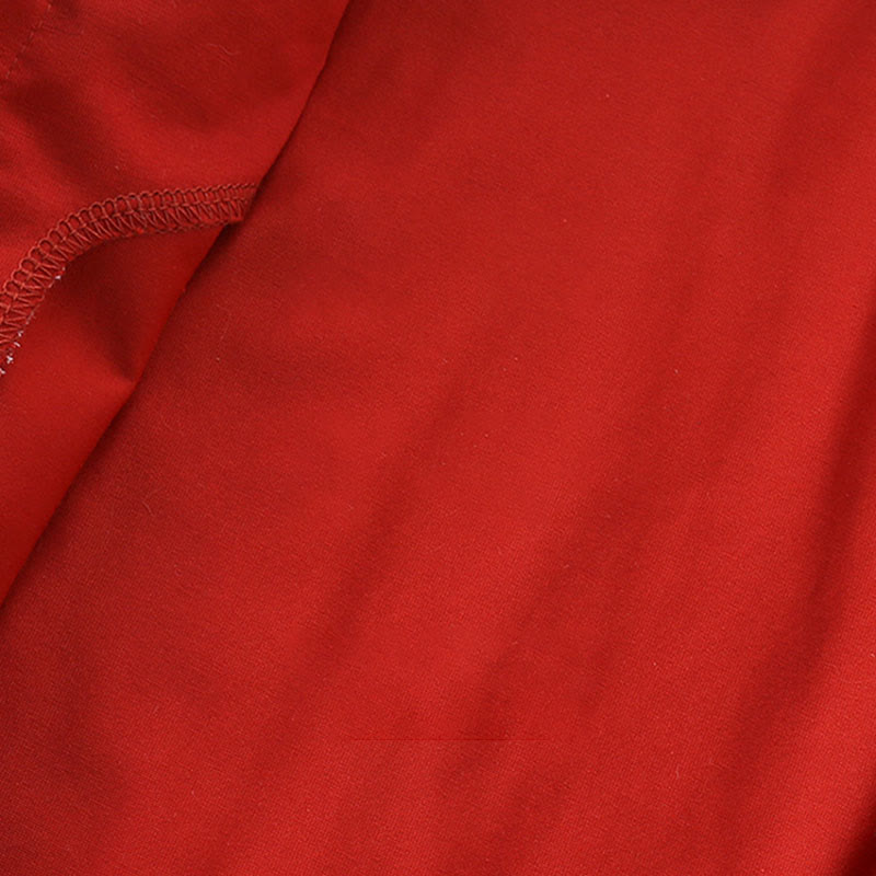 Buddha Stones春秋 赤 リトルパーソンデザイン ベビーガール コットン 長袖 ワンピース ロンパース - image 6