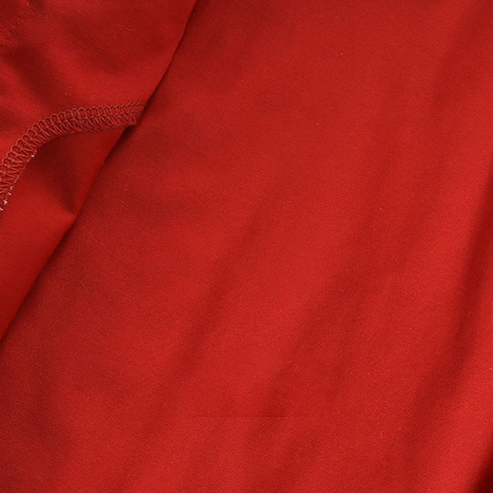 Buddha Stones春秋 赤 リトルパーソンデザイン ベビーガール コットン 長袖 ワンピース ロンパース - image 6