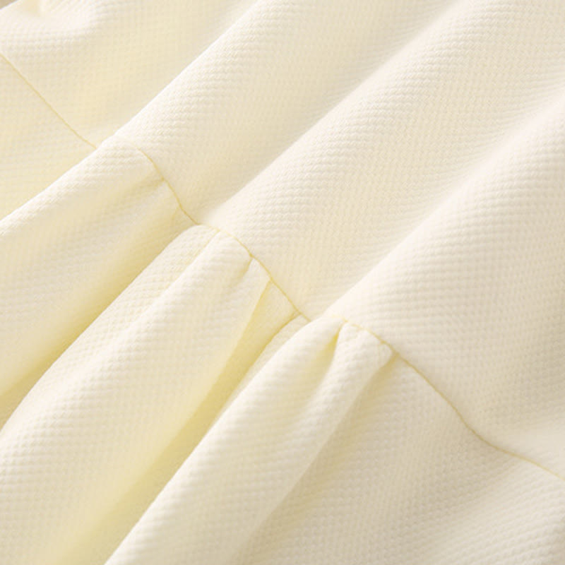 Buddha Stones春秋用 パビリオンデザイン ベビーガール コットン 長袖 ワンピース ロンパース - image 7