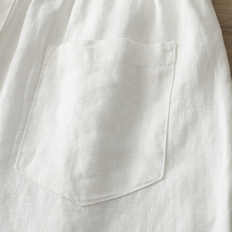 Buddha Stonesレディース 秋冬通勤 無地 ジッパーデザイン コットン ワイドレッグパンツ ポケット付き - image 14