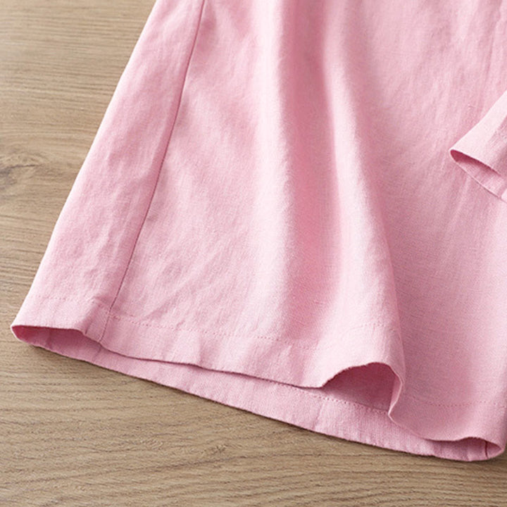 Buddha Stonesレディース 秋冬通勤 無地 ジッパーデザイン コットン ワイドレッグパンツ ポケット付き - image 30