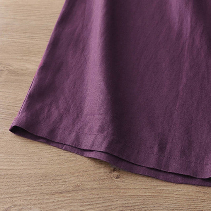 Buddha Stonesレディース 秋冬通勤 無地 ジッパーデザイン コットン ワイドレッグパンツ ポケット付き - image 34