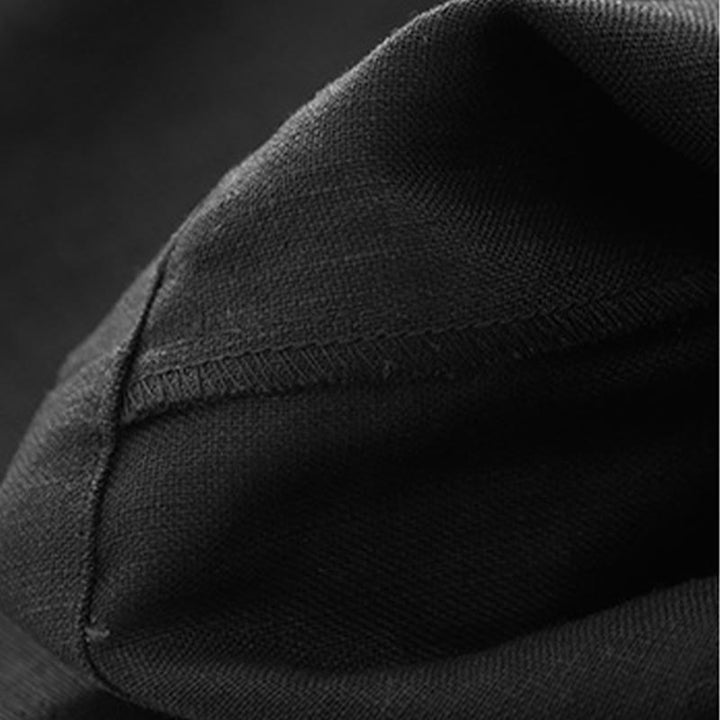 Buddha Stonesレディース 春 無地 シンプル 7-8丈 コットンパンツ ポケット付き - image 9