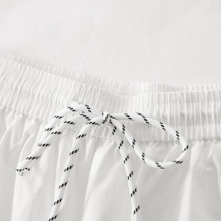 Buddha Stones無地 ハイウエスト プリーツデザイン レディース ハーレムパンツ ポケット付き - image 11