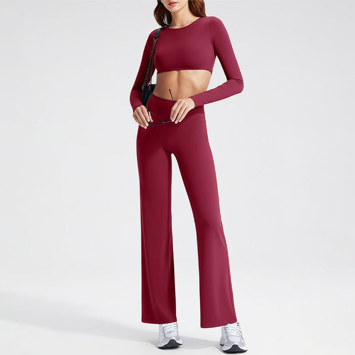 Buddha Stones長袖 バックレス ブラ スポーツ フィットネス ヨガ レディース タンクトップ - image 30