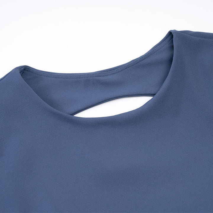 Buddha Stones長袖 バックレス ブラ スポーツ フィットネス ヨガ レディース タンクトップ - image 16