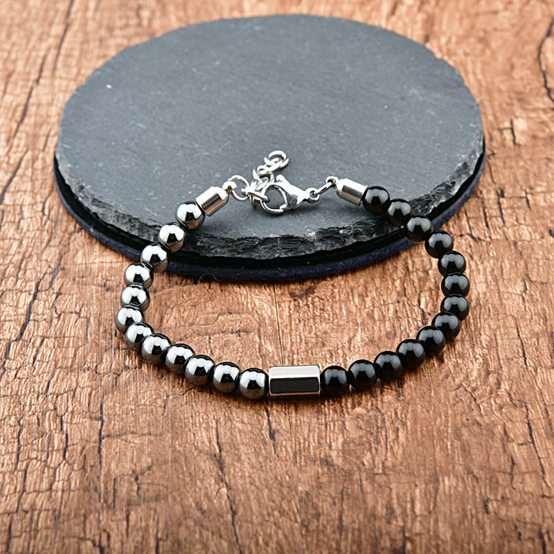 Buddha Stonesタイガーアイ グレージャスパー ヘマタイト守護ブレスレット - image 10