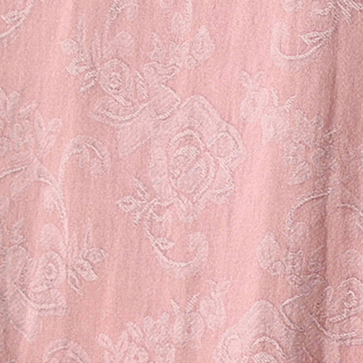 Buddha Stones秋の花柄プリント カエルボタン スタンドカラー 長袖 レディース コットンシャツ - image 12