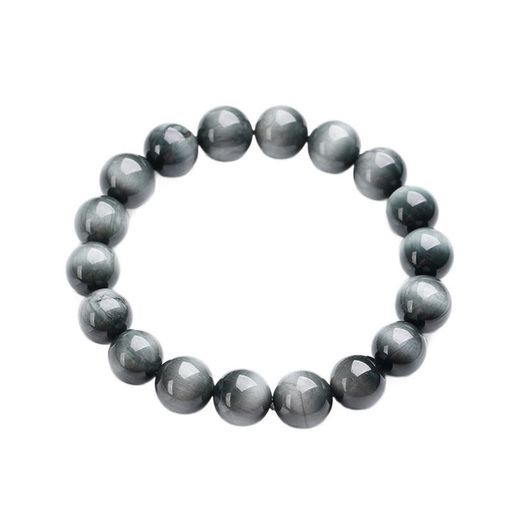 Buddha Stonesイーグルアイストーン ポジティブカーム ビーズブレスレット - image 6
