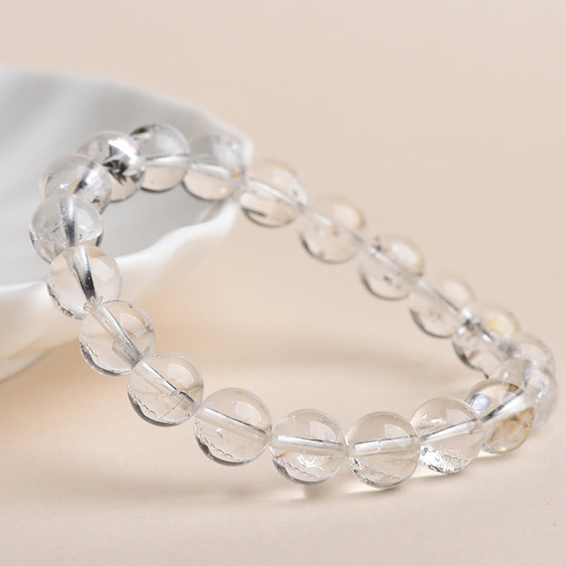 Buddha Stonesハーキマーダイヤモンド プロテクション 瞑想ブレスレット - image 14